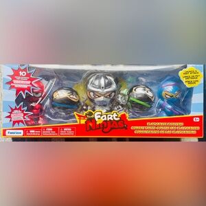 Fart Ninjas Action Figure Pack of 5 - New in box